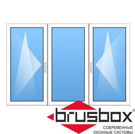 недорогие окна Brusbox для дачи